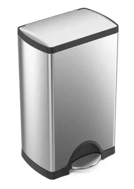Simplehuman - Odpadkový koš 38 l, matná nerez CW1814