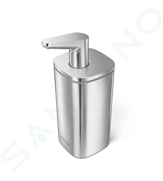 Simplehuman Accessoires de salle de bains - Distributeur de savon à poser, inox KT1183