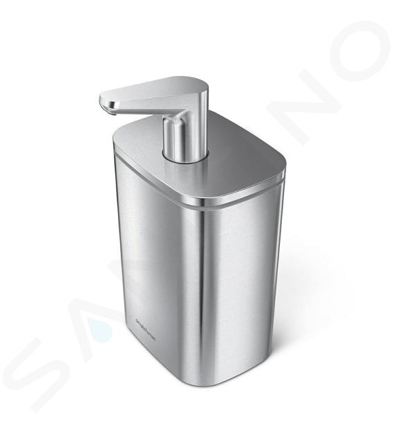 Simplehuman Accessoires de salle de bains - Distributeur de savon à poser, inox KT1188