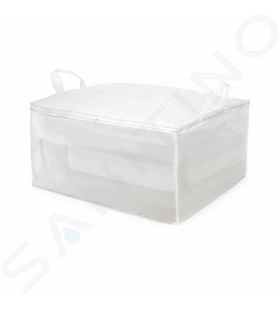 Compactor Contenitori per lo stoccaggio - Contenitore tessile 50x70x30 cm, bianco RAN2979