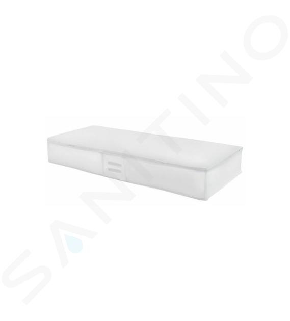 Compactor Boîtes de stockage - Boîte de rangement pour textiles 15x100x48 cm, blanc RAN2980