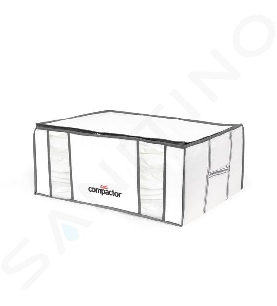 Compactor Cajas de almacenamiento - Caja de almacenamiento al vacío con funda, 210 l, blanco/gris RAN3066