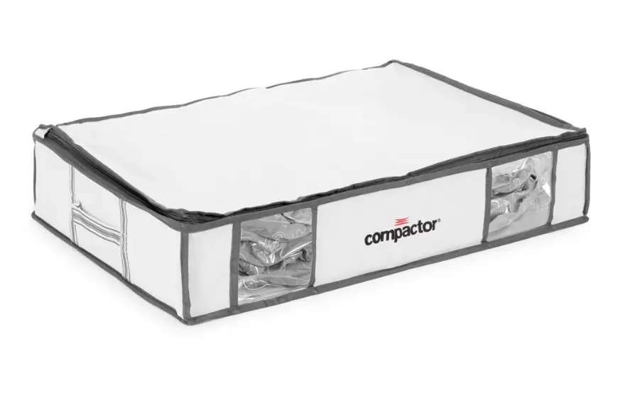 Levně Compactor Life - Vakuový úložný box s pouzdrem, 145 l, bílá RAN3592