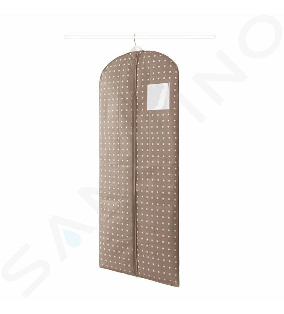 Compactor Organizácia šatníku - Obal na šaty 60x137 cm, hnedá RAN4391B