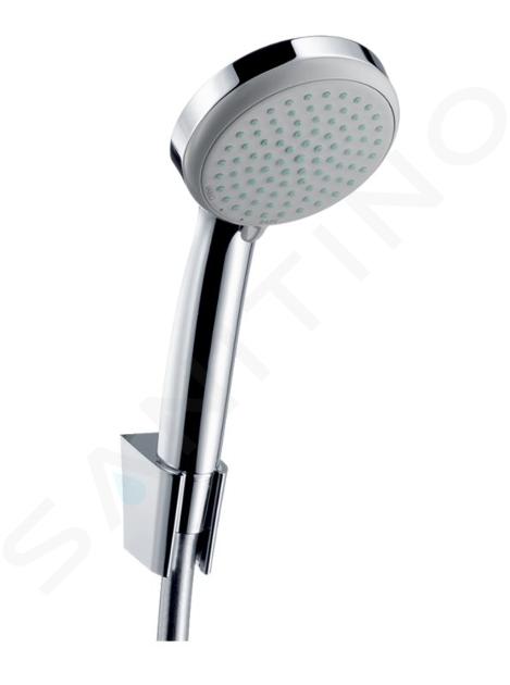 Hansgrohe Croma 100 - Set pară de duș, 4 jeturi, suport și furtun 1,25 m, crom 27592000