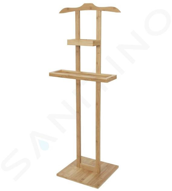 Compactor Gardróbszekrény szervezése - Ruhatartó 45x32x115 cm, bambusz RAN6987