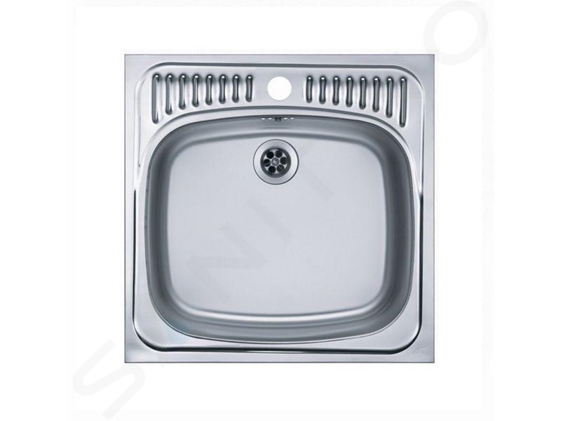 Alveus Basic - Spoelbak 47x47 cm, rvs 1008825