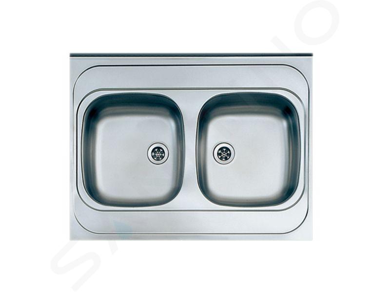 Alveus Classic - Évier 800x600 mm, inox 1009078