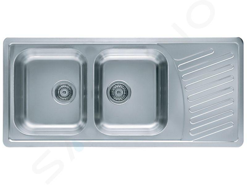 Alveus Elegant - Lavello, 1110x510 mm, acciaio inox 1009386