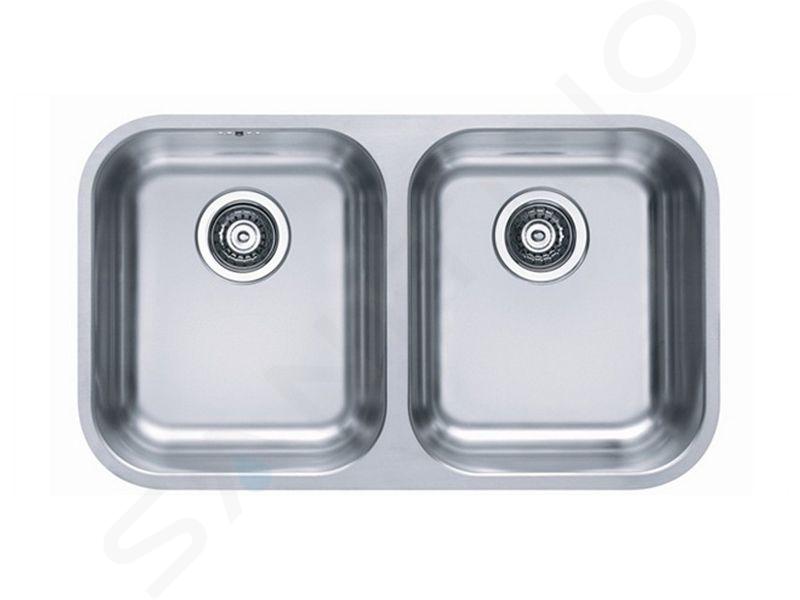 Alveus Duo - Lavello, 752x440 mm, acciaio inox 1036849