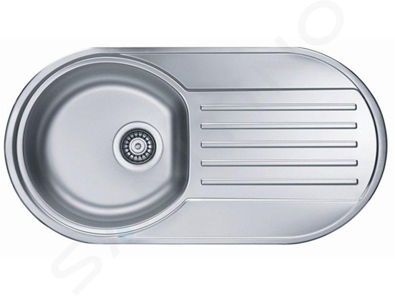 Alveus Form - Lavello, 830x435 mm, acciaio inox 1060001