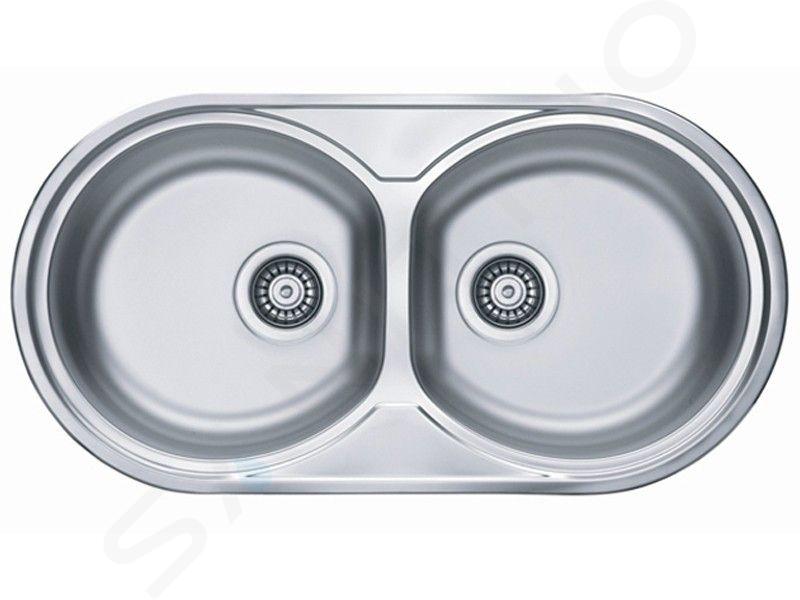 Alveus Form - Évier 830x435 mm, inox 1060039