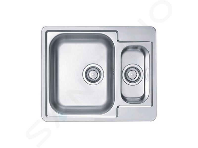 Alveus Line - Spoelbak, 62x50 cm, rvs 1065676