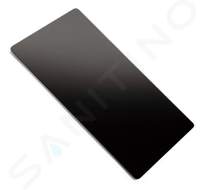 Alveus Accesorii - Tocător pentru chiuvetă 415x215 mm, negru/sticlă 1084835