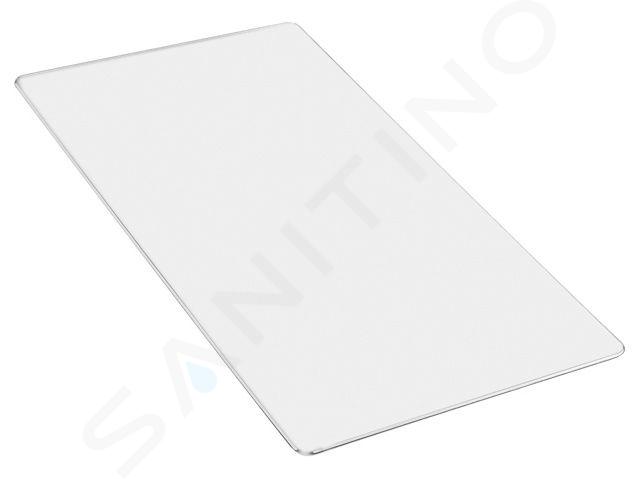 Alveus Accessoires - Snijplank voor spoelbak 415x215 mm, wit/glas 1087883