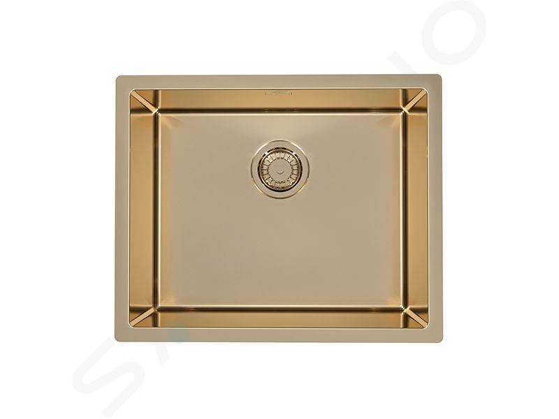 Alveus Quadrix Monarch - Évier 55x44 cm, bronze 1103384