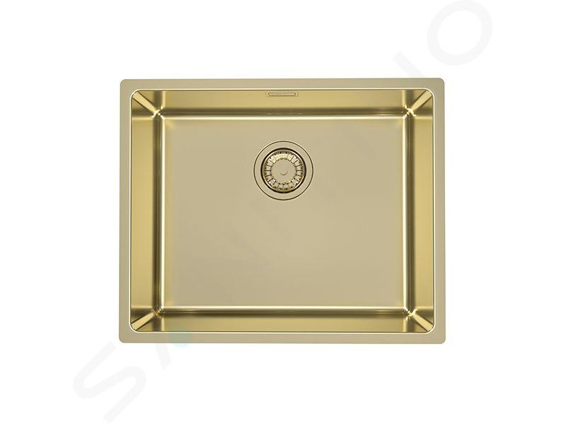 Alveus Kombino Monarch - Dřez 540x440 mm, gold 1120361