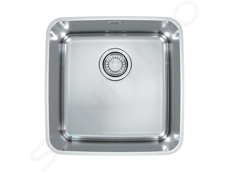 Alveus Luno - Spoelbak 42x42 cm, rvs 1129251