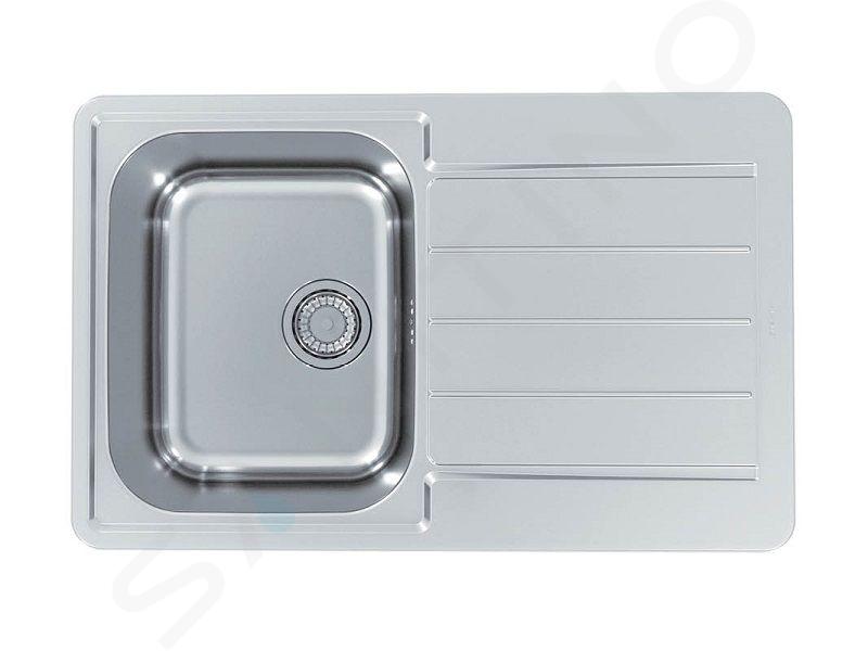 Alveus Line Max - Spoelbak, 79x50 cm, rvs 1136608