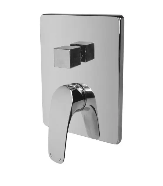 Levně Mereo Eve - Baterie pod omítku, pro 2 spotřebiče, s tělesem, chrom CBV60106C