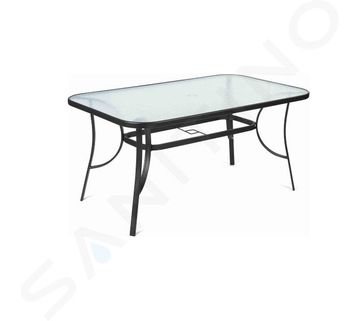Fieldmann - Záhradný stôl FDZN 5020, so sklenenou doskou 50001603