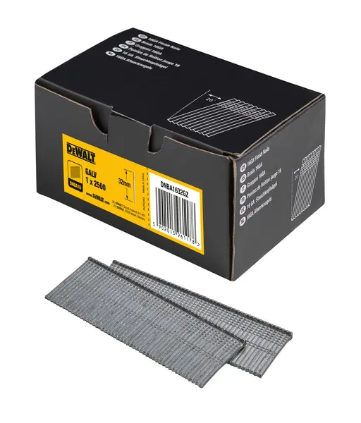 DeWALT Zubehör - Nägel 32 mm, 2500 Stück DNBA1632GZ