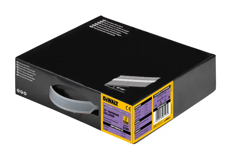 DeWALT Udstyr og tilbehør - Konvekse søm 63 mm, 2200 stk DNPT28R63G12Z