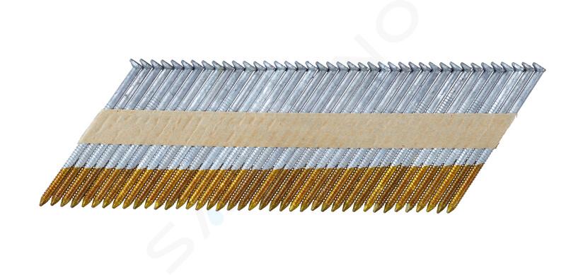 DeWALT DNPT28R63HDZ Konvexné, žiarovo zinkované klince do klincovačky, 63 mm, 1100 ks