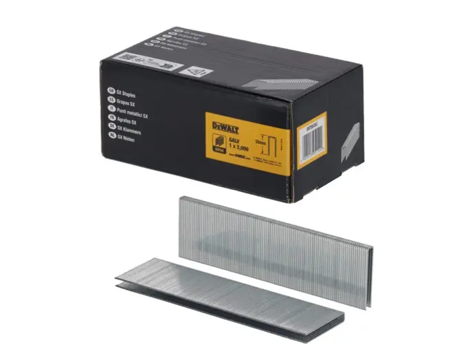 DSTSX35Z DEWALT SPONKY 18 GA DÉLKY 35mm x 1,3 mm SÍLA DRÁTU, 3 000 ks, PRO AKU SPONKOVAČKU DCN681