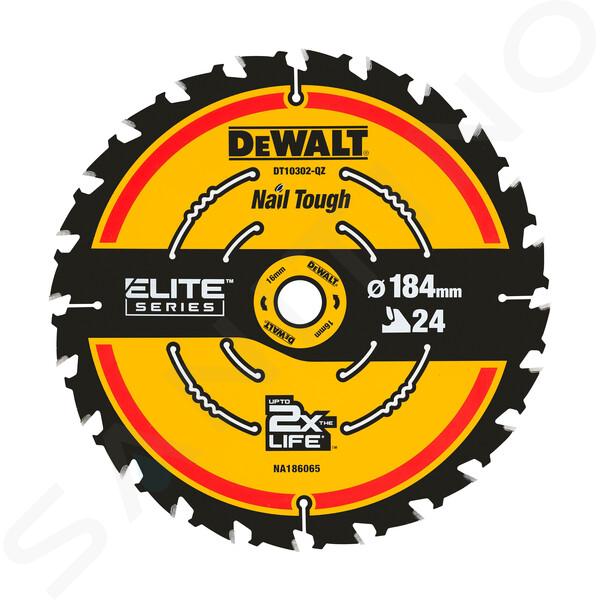 DeWALT Príslušenstvo - Pílový kotúč na drevo, 184x16 mm, 24 zubov DT10302