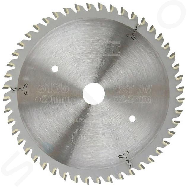 DeWALT Tartozékok - Fűrészlap fához 165x20 mm, 48 fogú DT1090