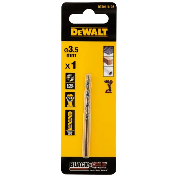 DeWALT Equipment and accessories - Metal drill bit 3.5x75 mm DT20516