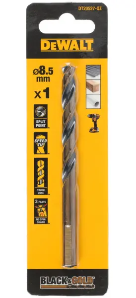 Levně DeWALT Příslušenství - Vrták do kovu 8,5x117 mm DT20527