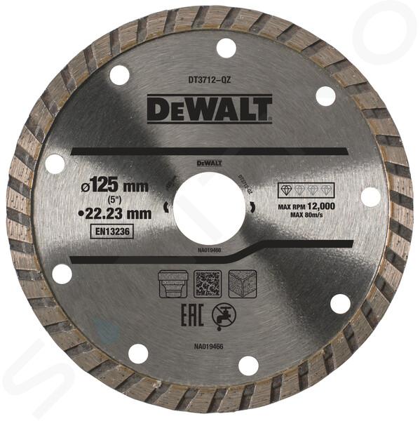 DeWALT Accesorios - Disco de corte diamantado para hormigón 125x22,23 mm DT3712