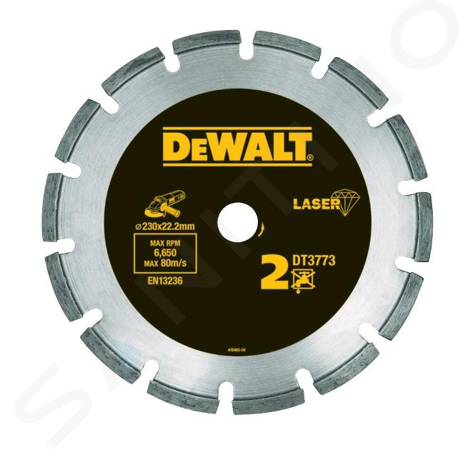 DeWALT Příslušenství - Diamantový řezný kotouč na abrazivní materiály 230x22,23 mm DT3773