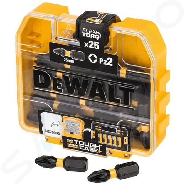 DeWALT Toebehoren - PZ2 bitset, 25-delig DT70556T