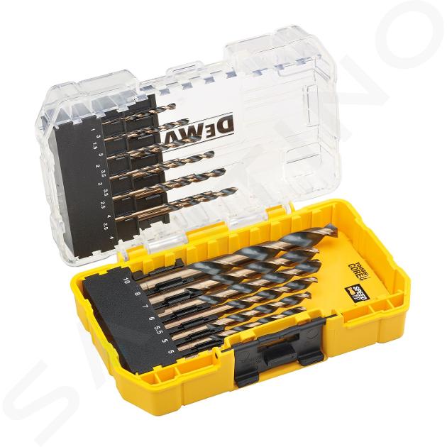 DeWALT Accessoires - Coffret de forets à métaux 19 pièces, Black and Gold DT70728