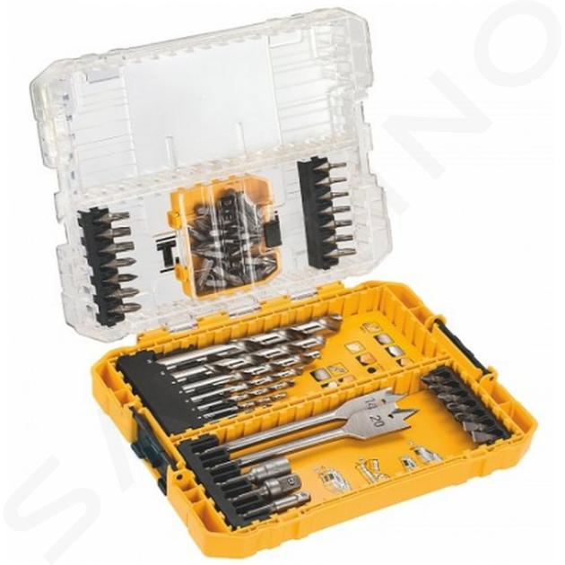 DeWALT Príslušenstvo - 55-dielna súprava bitov a vrtákov DT70757
