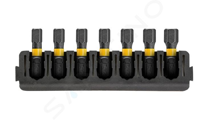 DeWALT Příslušenství - 7dílná sada bitů HEX DT70806