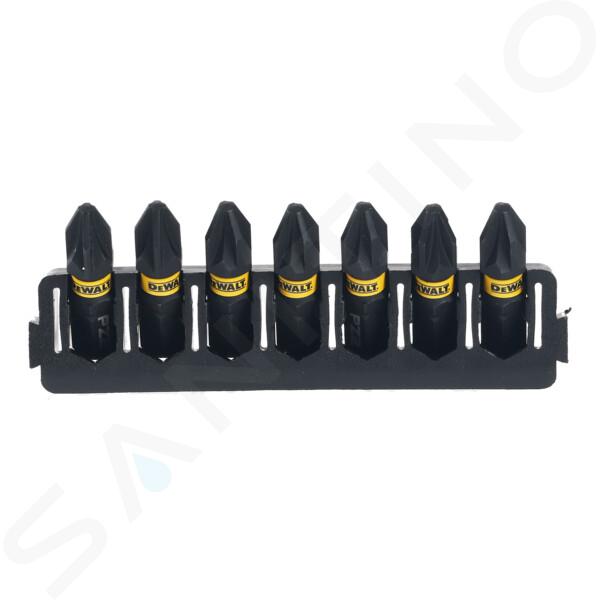 DeWALT Príslušenstvo - 7-dielna súprava bitov PZ2 DT70811