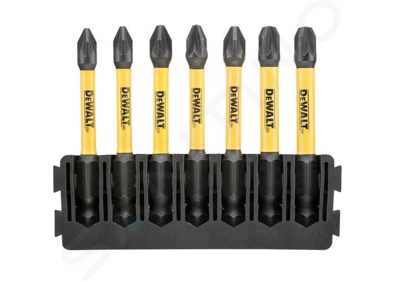 DeWALT Tartozékok - 7 részes PZ meghosszabbított bitkészlet DT70822
