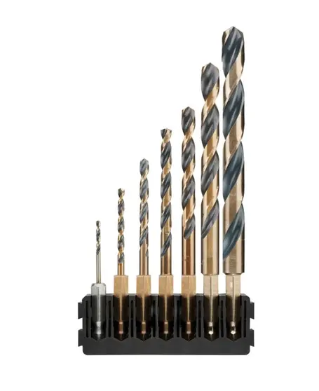 DeWALT Varusteet ja tarvikkeet - 7-osainen metalliporasarja DT70831