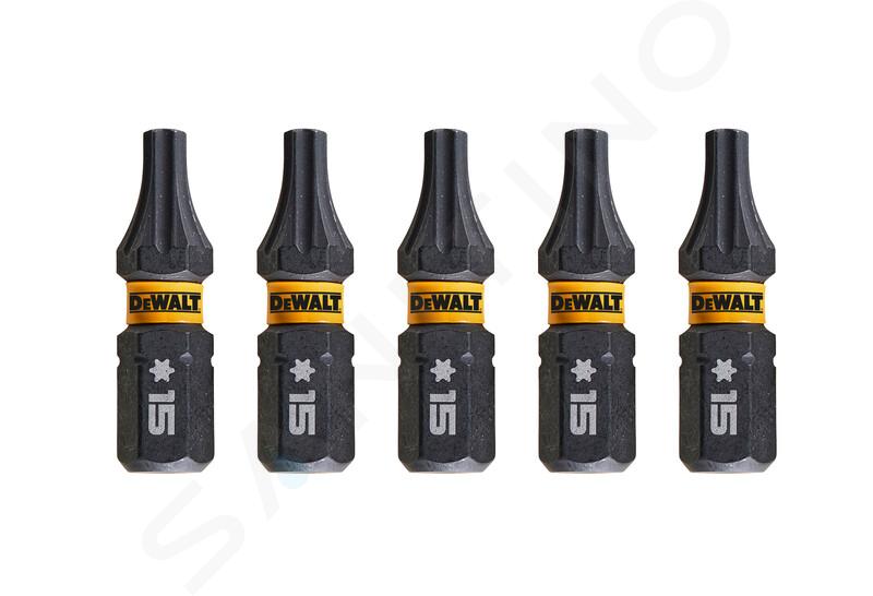 DeWALT Príslušenstvo - Súprava bitov T15, 5 ks DT7380T