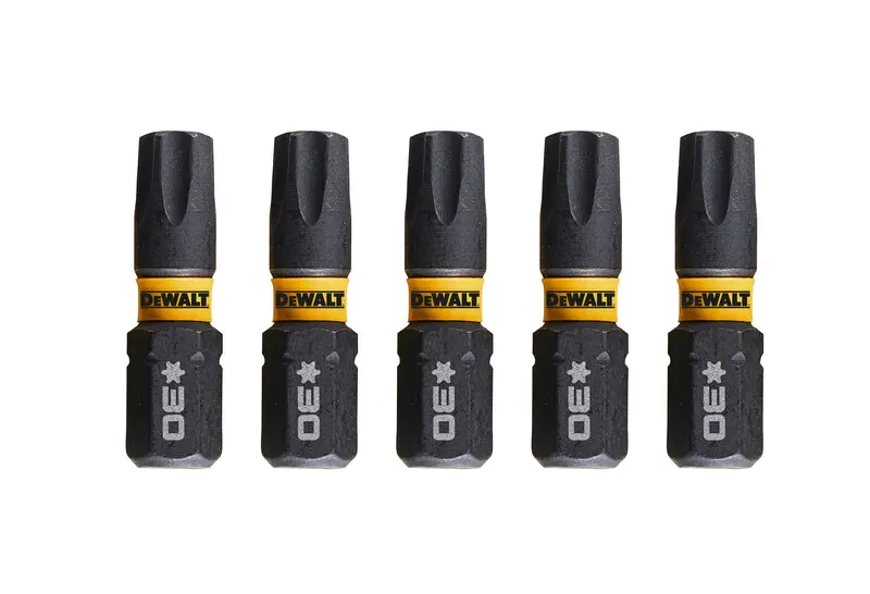 DeWALT Accessoires - Set d'embouts T30, 5 pièces DT7384T