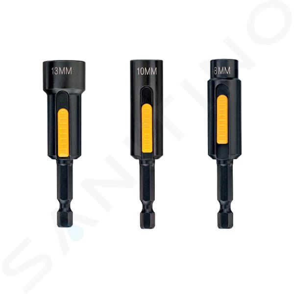 DeWALT Accessori - Set di 3 chiavi a bussola EXTREME IMPACT DT7460