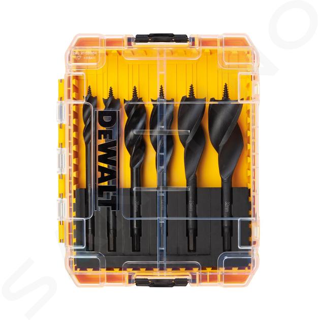 DeWALT Accessori - Set da 6 pezzi di punte per legno a tre scanalature DT90238