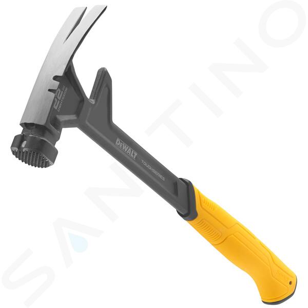 DeWALT Herramientas - Martillo de acero 454 g, sacaclavos curvado, cara  lisa DWHT51002-0