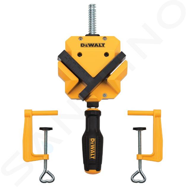 DeWALT Náradie - Pravouhlá svorka so stolovými svorkami, upínacia sila 113 kg DWHT83853-0