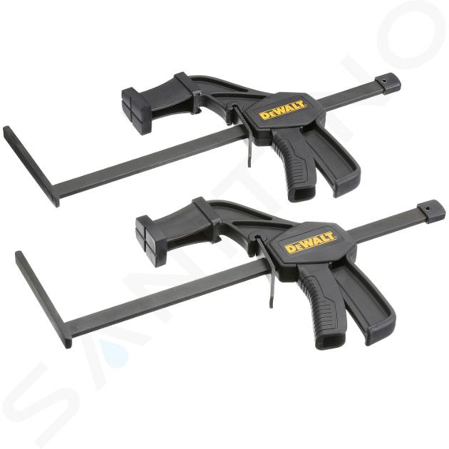 DeWALT Accesorii - Cleme de prindere cu eliberare rapidă, 2 buc DWS5026