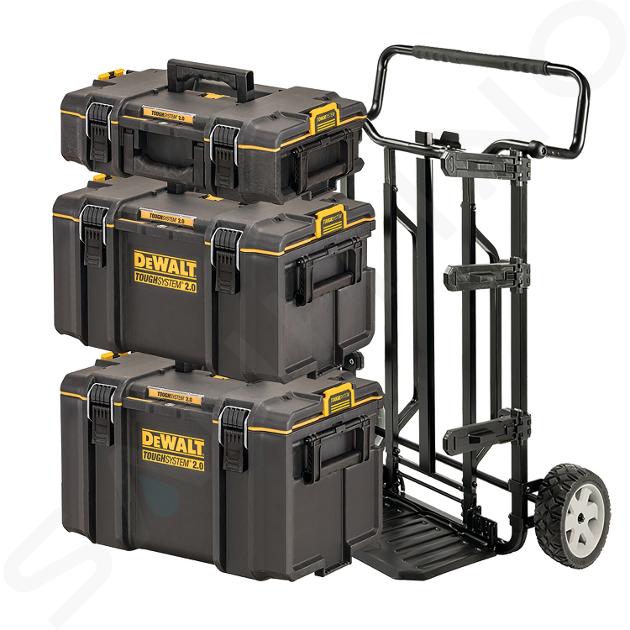 DeWALT Accesorii - Set de cărucioare Tough System 2.0 și 3 valize pentru unelte DWST83401-1